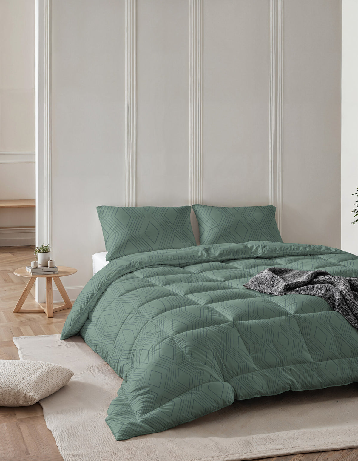 Lazy dekbed zonder overtrek Dorian - inclusief kussensloop - micropercal - 300gsm