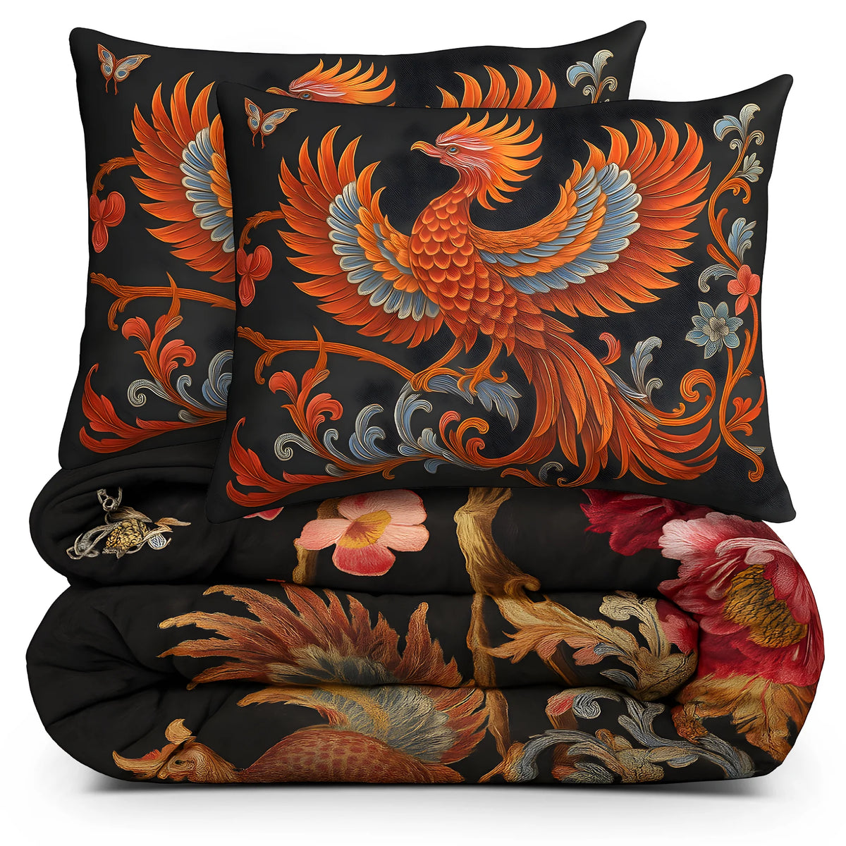 Decoware dekbed-en-overtrek-in-één (incl. kussensloop) - Phoenix Bloom - Microvezel