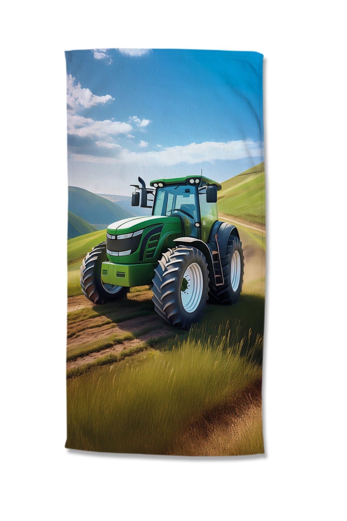 Good Morning strandlaken Aart - handdoek 75x150 cm - tractor