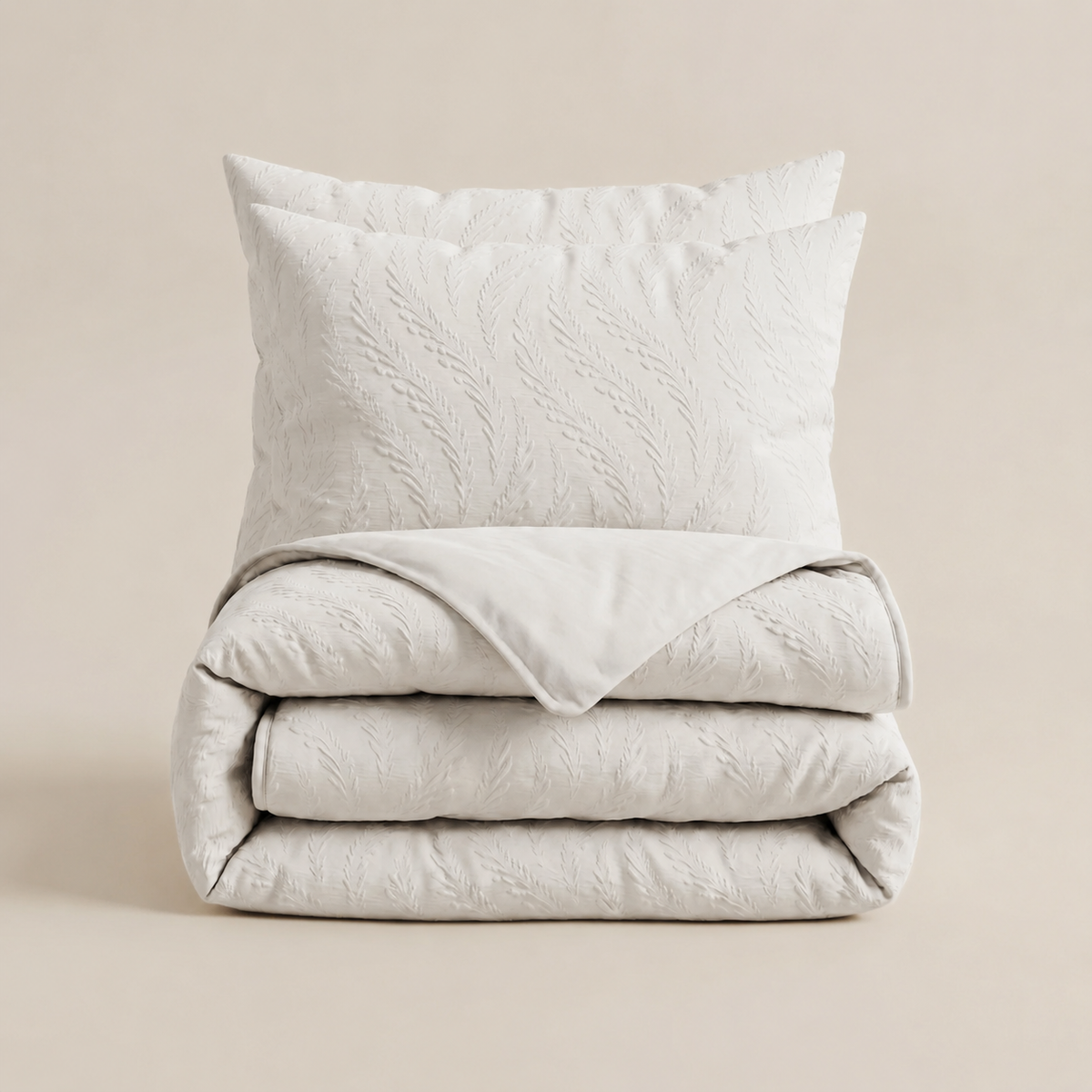 Sleeptime Lazy dekbed en overtrek in 1 - Rafa - beige - inclusief kussensloop - tweepersoons