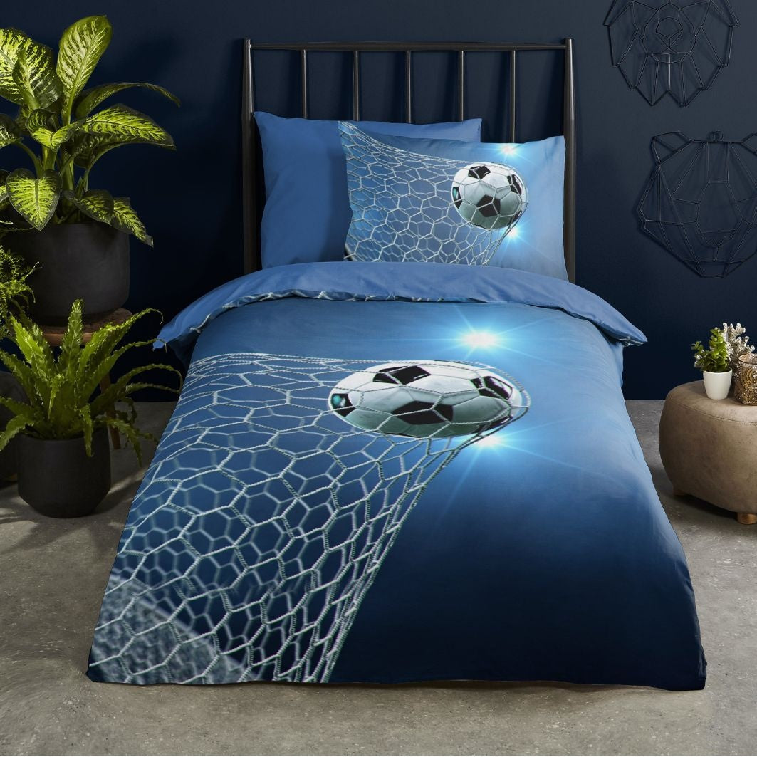 Pure kinderdekbedovertrek Goal - microvezel - eenpersoons (140x220 + 60x70 cm)