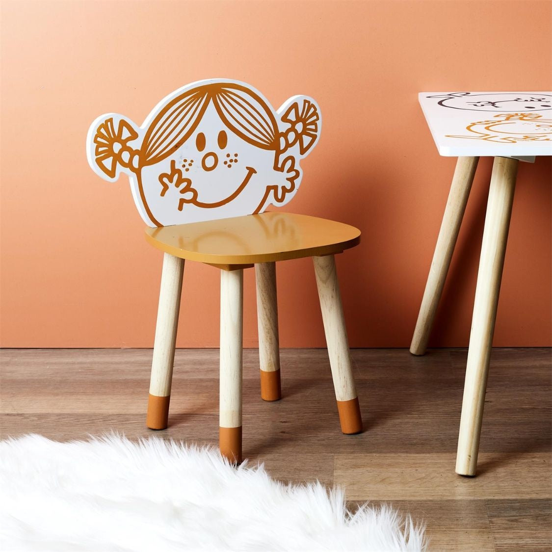 Kinderstoel Madame Bonheur - geel