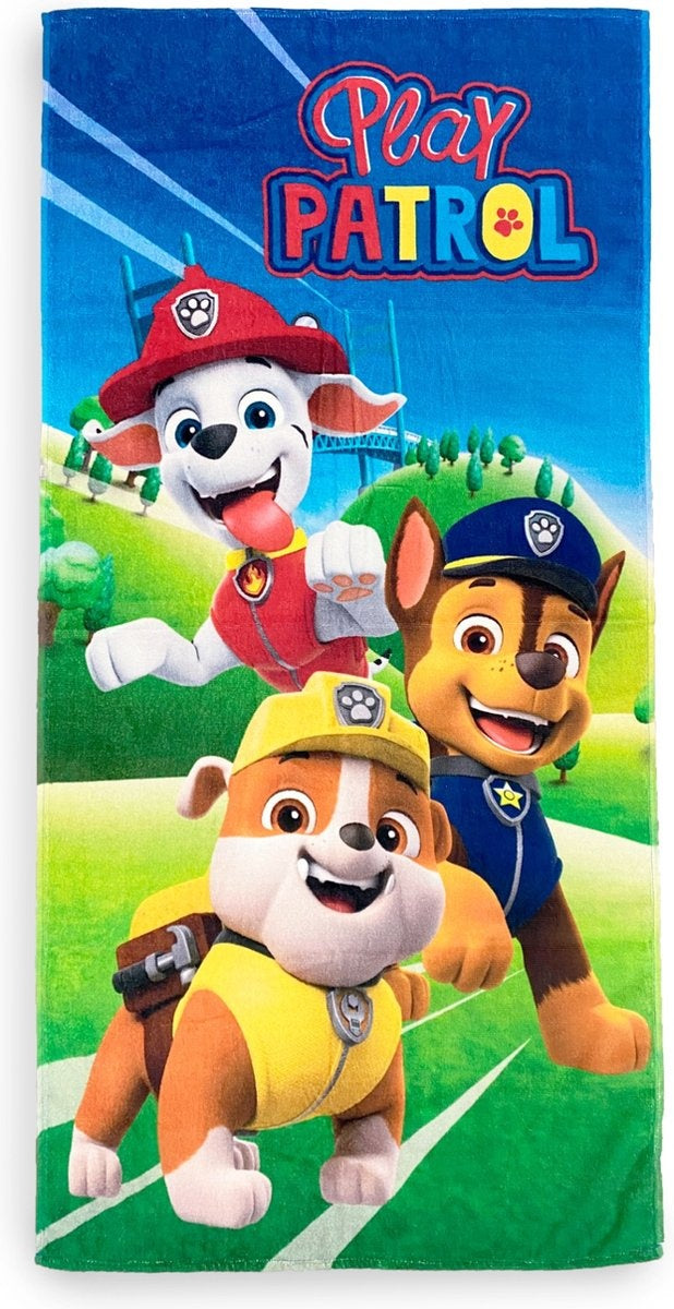 Paw Patrol strandlaken Play Patrol - Katoen (70x140 cm)