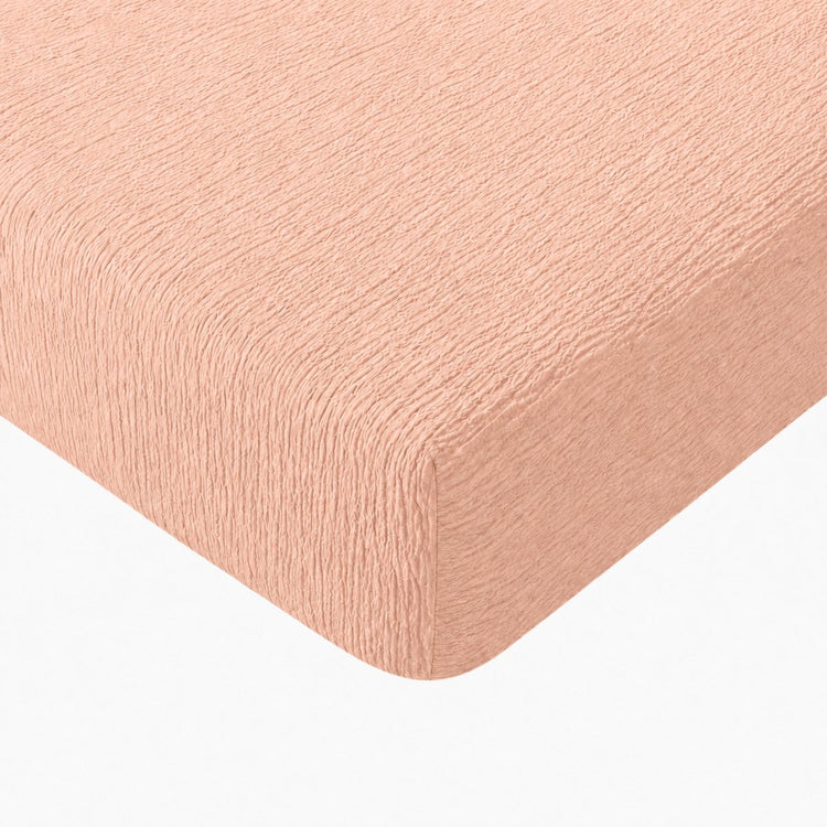 Decoware mousseline hoeslaken - roze - microvezel