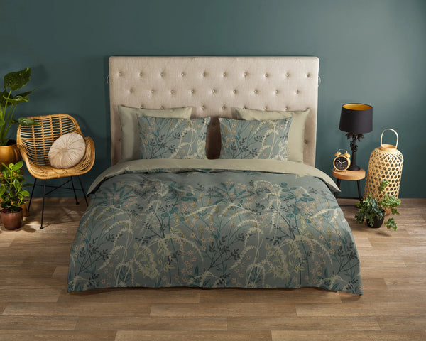 Good Morning dekbedovertrek Silve - Taupe - Katoen