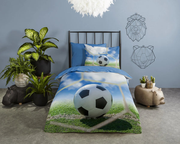 Good Morning kinderdekbedovertrek Maurits - katoen - eenpersoons (140x220 + 60x70 cm)