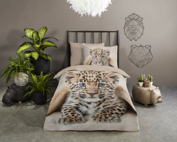 Good Morning kinderdekbedovertrek Simo - katoen - eenpersoons (140x220 + 60x70 cm)