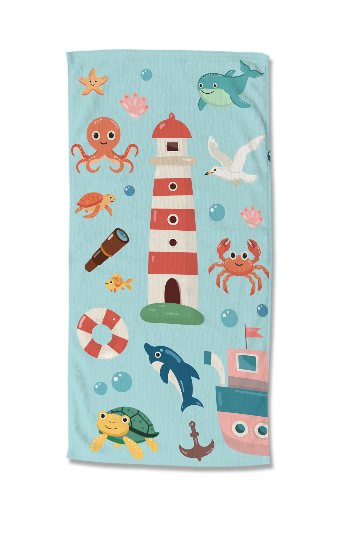 Good Morning strandlaken Sailor - handdoek 75x150 cm