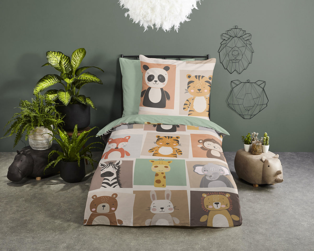 Pure kinderdekbedovertrek Ranger - microvezel - eenpersoons (140x220 + 60x70 cm)