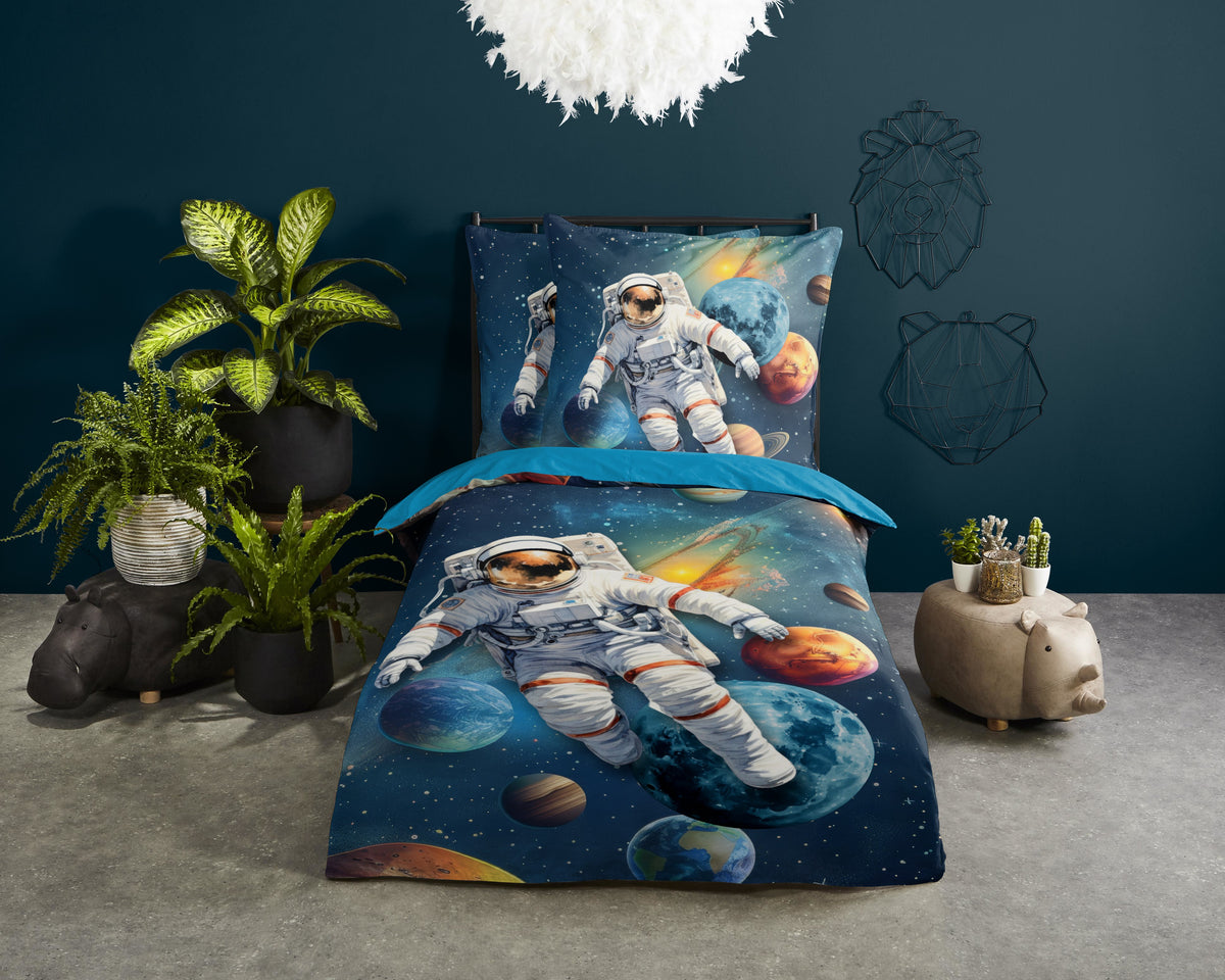 Pure kinderdekbedovertrek Saros - microvezel - eenpersoons (140x220 + 60x70 cm)