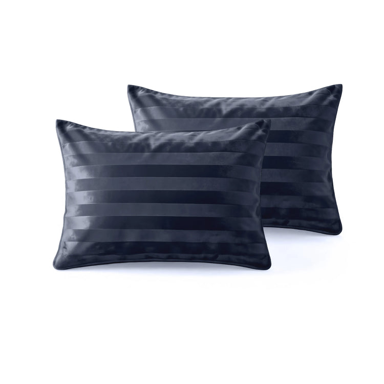 Lazy kussensloop Hotel Velvet - Navy - 2 stuks 60x70 cm
