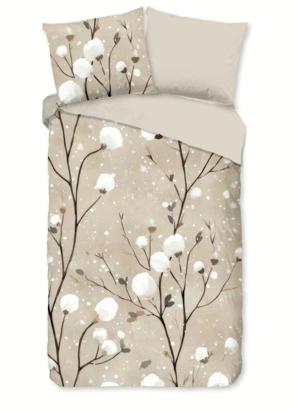 Pure dekbedovertrek Ralfa - Beige - Microvezel