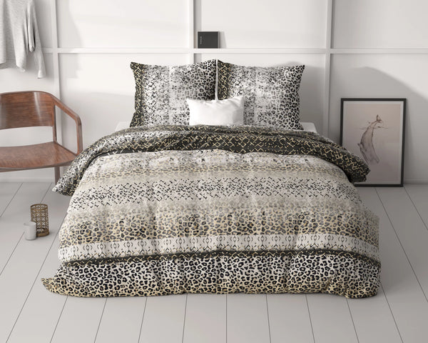 Sleeptime dekbedovertrek September Grijs - Microvezel