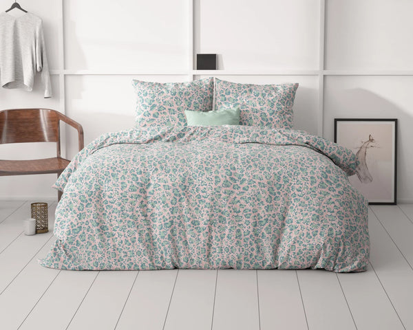 Sleeptime dekbedovertrek Camalia - Groen - Microvezel