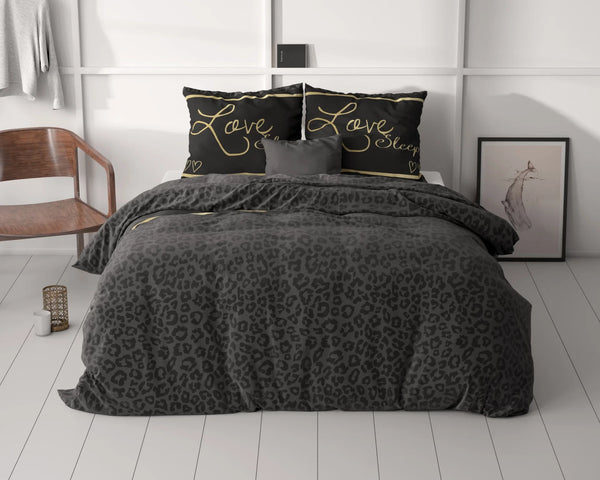 Sleeptime dekbedovertrek Dark Sleep - Microvezel