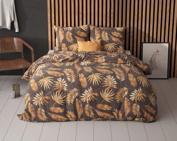 Sleeptime dekbedovertrek Luisa - Polykatoen - Goud