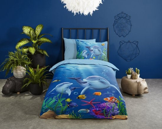 Pure kinderdekbedovertrek Mare - microvezel - eenpersoons ( 140x220 + 60x70 cm)