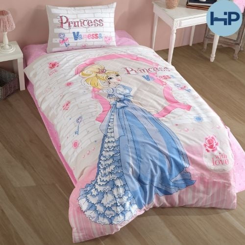 Decoware kinderdekbedovertrek Crown - katoen - eenpersoons