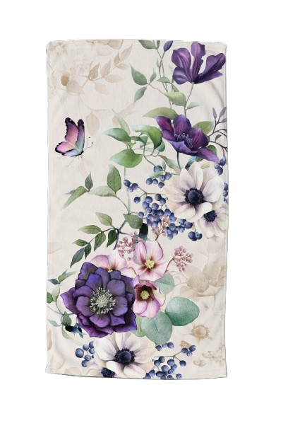 Good Morning strandlaken Dinda - Polyvelours (100x180 cm)