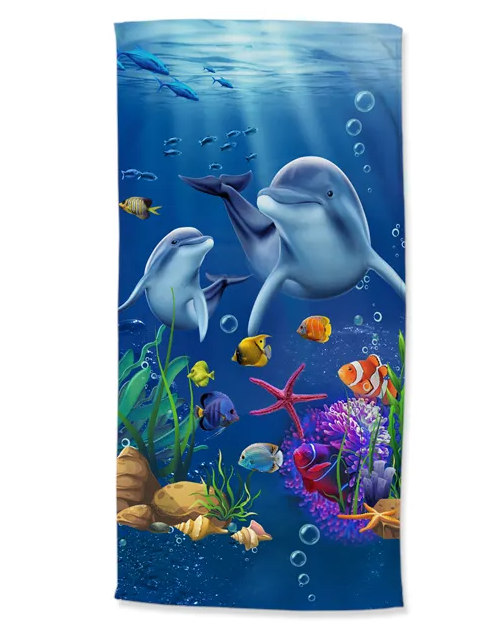 Good Morning strandlaken Mare - Polyvelours (75x150 cm)