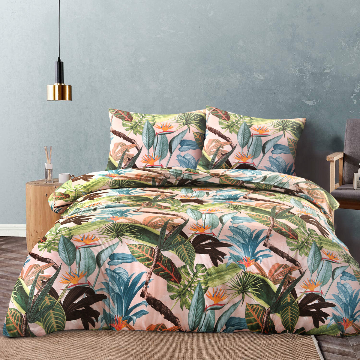 Decoware dekbedovertrek Tropical Paradise - Microvezel