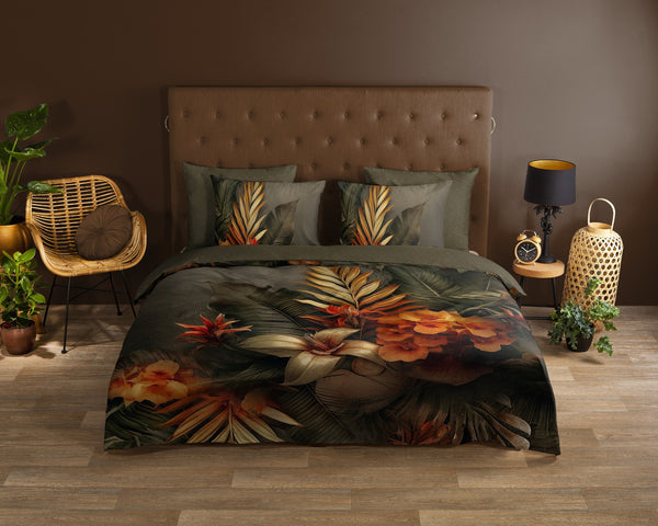 Good Morning dekbedovertrek Savory - Katoen