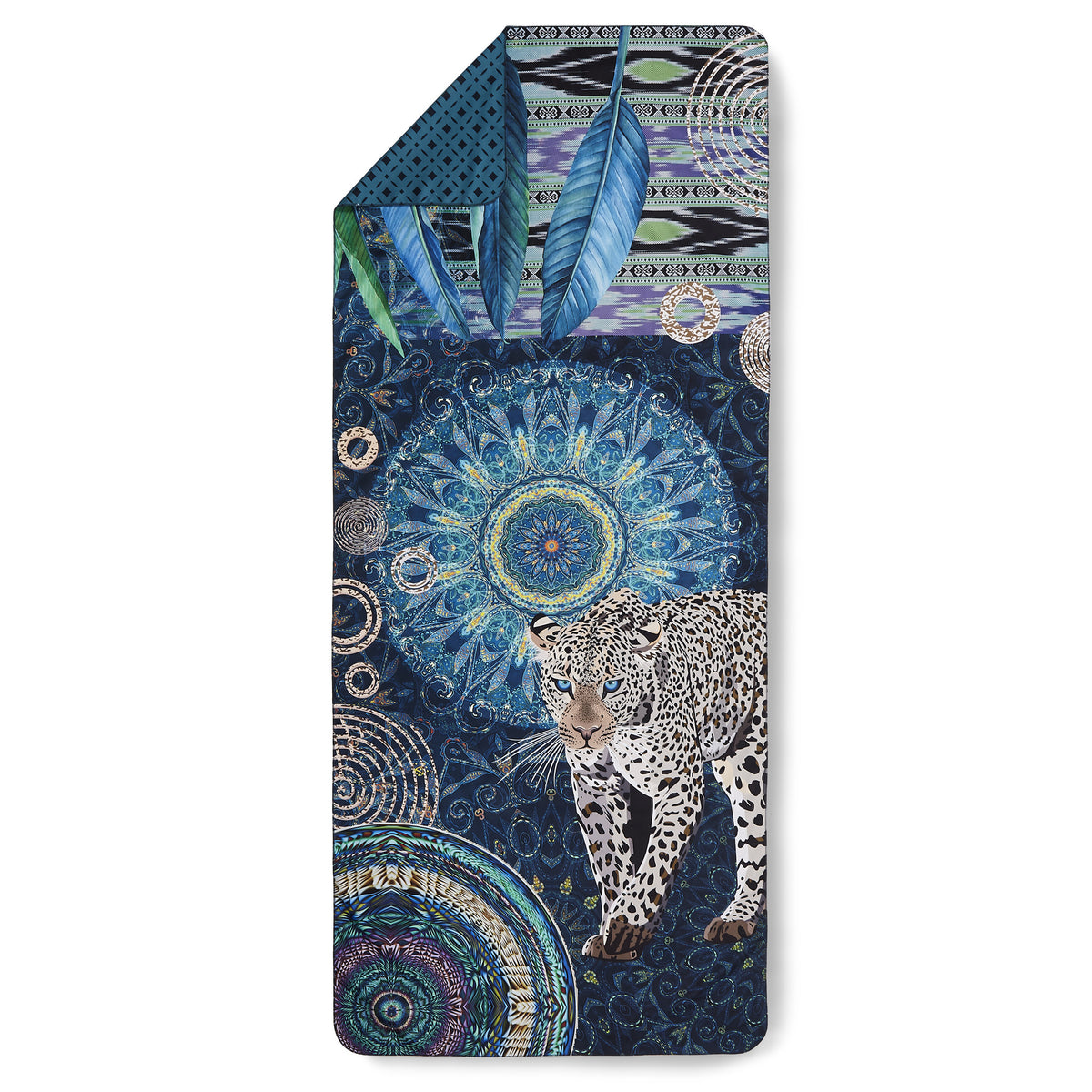 HIP strandlaken Imena panter - Polyvelours (50x100 cm & 75x180 cm)