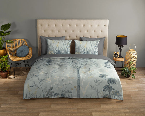 Good Morning dekbedovertrek Charles Grey - Katoen