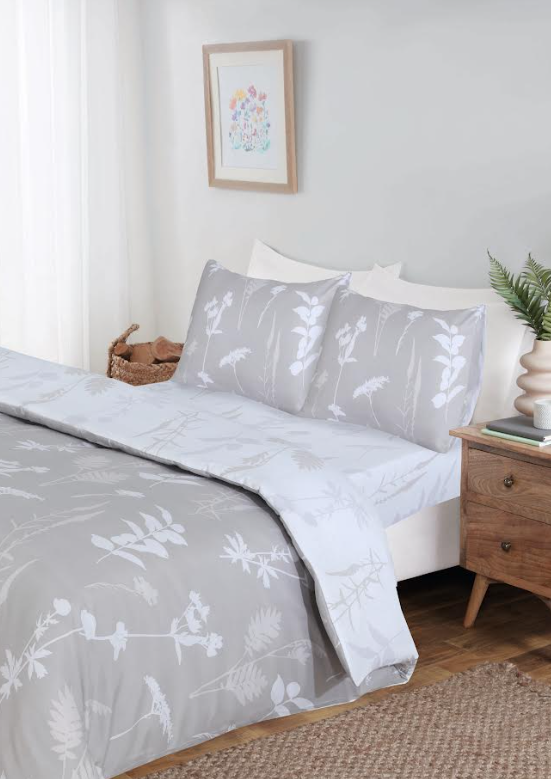 Decoware dekbedovertrek Silhouette Leaves - Microvezel