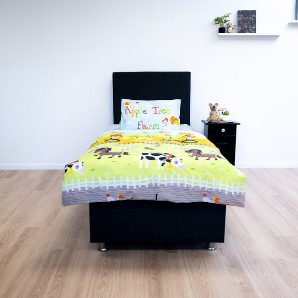 Studio Kids peuter dekbedovertrek Boerderij - polykatoen - 120x150 + 40x60 cm